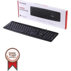 Resim Torima Tk-01 Siyah Kablolu Klavye 