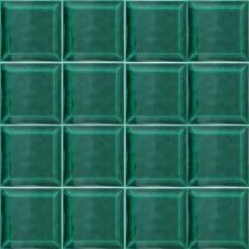 Resim Armada Çini 12,5x12,5 Cm Metro Yeşil Çini Seramik Karo 