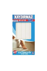 Resim Nettekaçmaz Banyo Küvet Kaydırmazlık Bandı 19mmx20cm 10'lu 