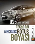 Resim izmir bit pazarı DS 5 Tekno Gri , Gris Artense - KCA - Rötuş Boyası 20 ml 