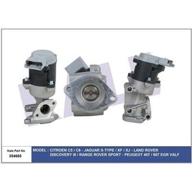 Resim Kale-354665 - Egr Valfı Peugeot 407 607 - Cıtroen C5 Iıı C6 2.7 