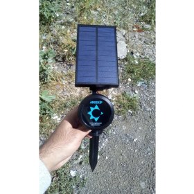 Resim Argekip Gprs Data Hatlı Tarla/sera Güneş Enerjili Sıcaklık ve Nem Takip Cihazı 