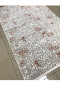 Resim Padişah Halı Sümela 39145 020 Serisi Akrilik Salon Oturma Yatak Odası Halısı Krem - Kahve 