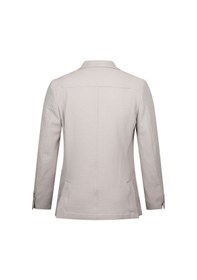 Resim Hatemoğlu Bej Slim Fit Mono Yaka Klasik Ceket 33140 Bej 