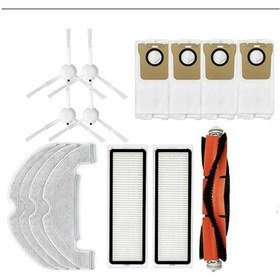 Resim Stytj05zhm Modeli İle Uyumlu Xıaomı Mop 2 Ultra Uyumlu Yedek Parça Seti 15 Parça 