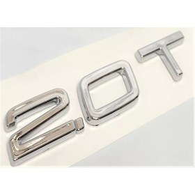 Resim Volvo C30 Uyumlu 2.0 T Krom Bagaj Yazısı 3m 3d Abs 