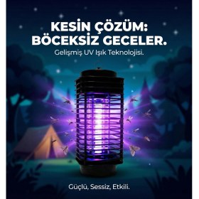 Resim Uravas Store Elektrikli Sinek Öldürücü Cihaz Cız Lamba Mor Işık 