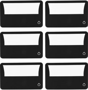 Resim Kredi Kartı Boyutunda Işıklı 3x Büyüteç Paketi 6 Büyüteç İçerir, Her Okuma Büyüteci 3x Lense Sahiptir 