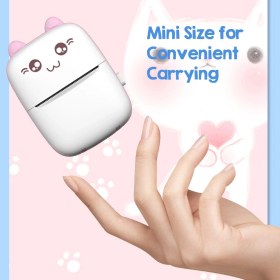 Resim Taşınabilir Mini Cep Yazıcı Bluetooth Termal Yazıcı 