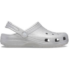 Resim Crocs Classic Glitter Clog Unisex Gri Terlik Gri 