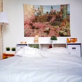 Resim The Roses of Heliogabalus Duvar Örtüsü - 60 cm x 90 cm 