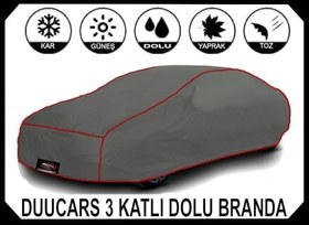 Resim 3 Katlı Dolu Darbe Koruyucu AUDİ A3 SEDAN Araba Brandası oto branda araba çadırı 