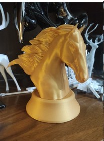 Resim At Heykeli Ev Dekorasyonunda Modern Detay Hediyelik Dekoratif Obje Figür 15 Cm 