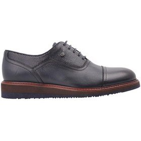 Resim Marcomen 15089 Eva Taban Klasik Günlük Deri Erkek Ayakkabı Lacivert 