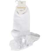 Resim Ada Aks. Soket Çorap Beyaz Çok Renkli 