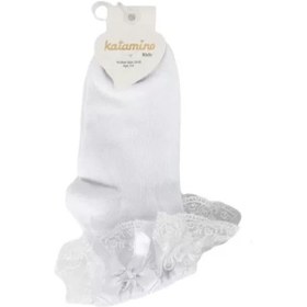 Resim Ada Aks. Soket Çorap Beyaz Çok Renkli 