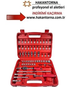 Resim Arm Profesyonel 1/4 Lokma Takımı Seti 65 Parça S2 Çelik 