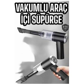 Resim Nm-store Araç İçi Süpürge Filtreli Şarjlı Süpürge Vakumlu Yıkanabilir 