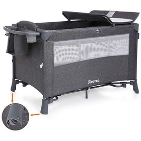 Resim Yoyko Otomatik Açılan ve Katlanan New Exclusive Comfort 8 İn 1 Oyun Parkı 76 x 116 CM 