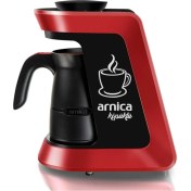 Resim Arnica IH32053 Köpüklü Türk Kahve Makinesi Kırmızı 