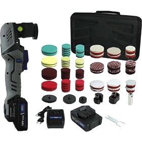 Resim Sgcb Kablosuz Şarjlı Rotary/orbital Mini Nano Polisaj Makinesi Seti 12V - 65 Parça Fırçasız Motor 