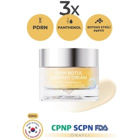 Resim Hamel 3X Pdrn Botul Sodium Dna Ceramic Cream Kore 50 ML 