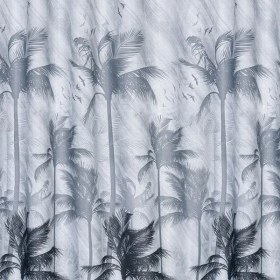 Resim Tropik Banyo Perdesi 5104 Çift Kanat 