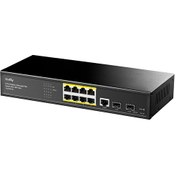 Resim Cudy GS2008PS2 2 Port Gigabit SFP 1 Consol 2 Gigabit Combo 8 Port PoE L2 Yönetilebilir Gigabit Switch Cudy