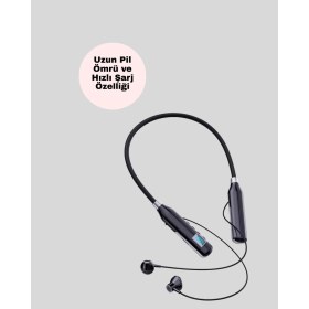 Resim Zeroshop Suya Dalı Manyetik Spor ve Günlük Kullanım Kulaklığı 