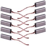 Resim Novahub 10 Adet 4.5 6.5 20mm Karbon Fırçalar Tel Jeneratör Jenerik Elektrik Motor Fırçası 