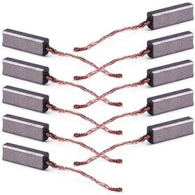 Resim Novahub 10 Adet 4.5 6.5 20mm Karbon Fırçalar Tel Jeneratör Jenerik Elektrik Motor Fırçası 