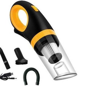 Resim Createtech Yüksek Usb Süpürge Süpürge Siyah Şarj Sarı Küçük Kablosuz Güçlü Elektrikli Elektrikli El Cbtxglobal Araba - Ks 