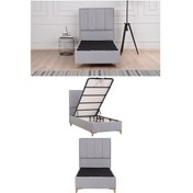 Resim Kilim Mobilya Gold Therapy Başlık ( Baza Dahil Değildir ) 120'lik Gri 