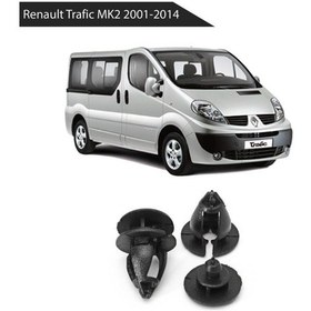 Resim Renault Trafic Mk2 2001-2014 Bagaj Döseme Klipsi 7703077434 500020495 