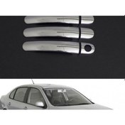 Resim Seat Toledo 1999-2005 Krom Kapı Kolu 4 Kapı Paslanmaz Çelik 