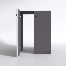 Resim Kenzlife bulaşık&çamaşır&kurutma makinesi dolabı kapaklı nurten gri 90*70*60 banyo ofis 