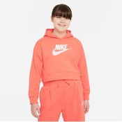 Resim Nike Sportswear Club Hooded Long Sleeve Top Çocuk Sweatshirt 