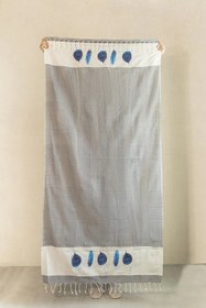 Resim Gızem Peştemal Füme 90x170 