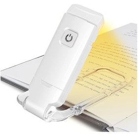 Resim Soulader Usb Şarjlı Led Okuma Lambası - Yatak Başlığına Kelepçeli, Göz Yormayan Aydınlatma, Kitap Okuma Ve Gece Kullanımı İçin Pratik Masaüstü Aydınlatma Çözümü Beyaz 