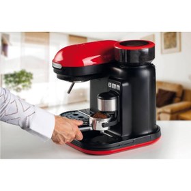 Resim ARİETE ARİETE Moderna 1318 Kırmızı Espresso Makinesi 