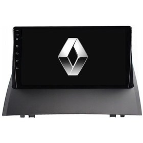 Resim Renault Megane 2 Araç Multimedya Android Ekran Carplay Double Teyp 4+64 9" 04-08 Black Cadence 
