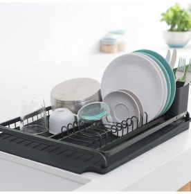 Resim Brabantia Bulaşıklık Büyük Gri 