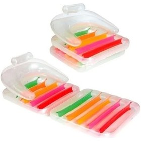 Resim Deniz Yatağı Lüks Koltuk Yatak 201x89 Cm Bestway - 43023 Lisinya Çok Renkli 