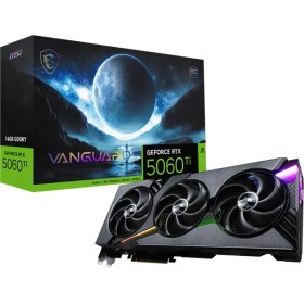 Resim Msı VGA Geforce Rtx 5060 Tı 16G Vanguard Soc RTX5060TI 16GB Gddr7 128B DX12 Pcıe 5.0 X16 (3xdp 1xhdmı) 