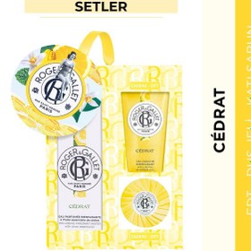 Resim Roger&Gallet Cétrat Edt Limonsu Odunsu Parfüm 100ml & Duş Jeli & Sabun 3lü Avantaj Seti 