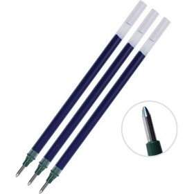 Resim Mavi İmza Kalemi 1 Adet ve Yedeği 6 Adet Um-153 Signo Broad Rolle 