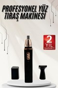 Resim Teknorot Kulak Burun Tıraş Makinesi Taşınabilir Şarjlı 3 Başlıklı Uzun Ömürlü 