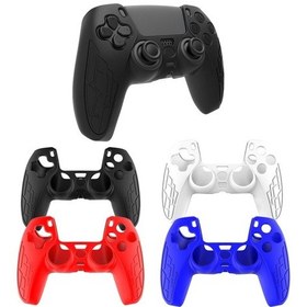 Resim Ps5 Gamepad İçin Silikon Kılıf Kaymaz Doku Kalınlaşmış Koruyucu Kapak 