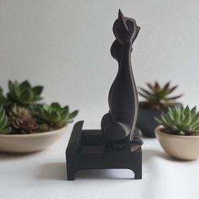 Resim Aşık Kediler Telefon Standı 