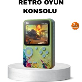 Resim Astraltech G5 Retro Oyun Konsolu 500 Klasik Oyunlu 3 Inç Hd Ekran ve Tv Bağlantılı 